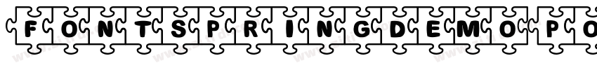 FONTSPRINGDEMO Ponsi字体转换